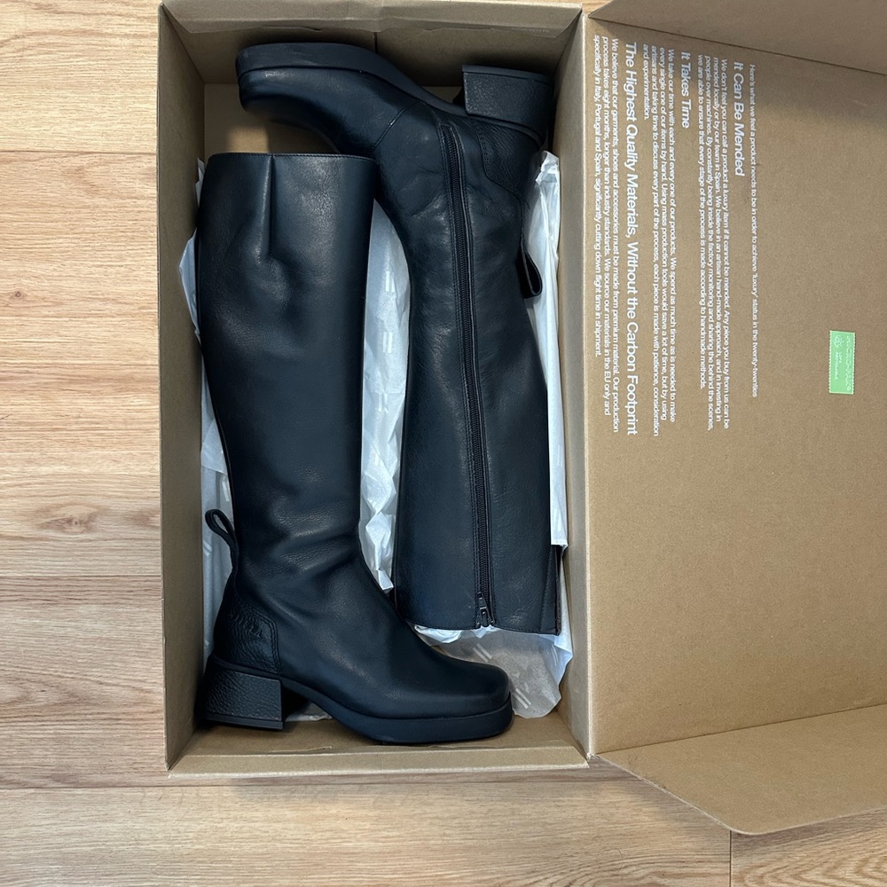 Miista Black Tall Brunilhda Boots